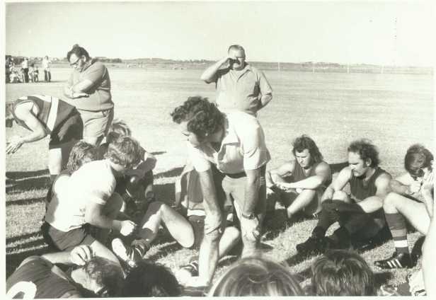 Coach John Green with Port Hedland Rovers