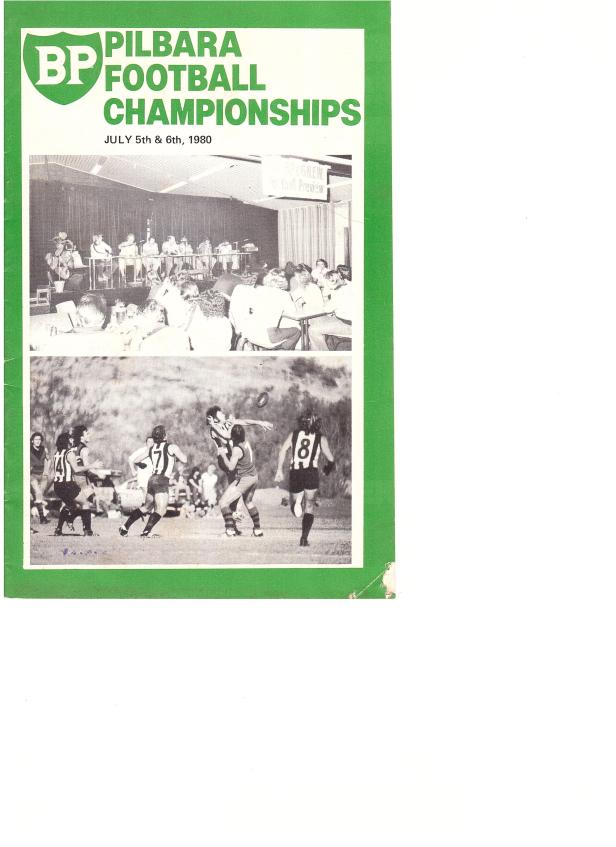 Souvenir Programme 1980